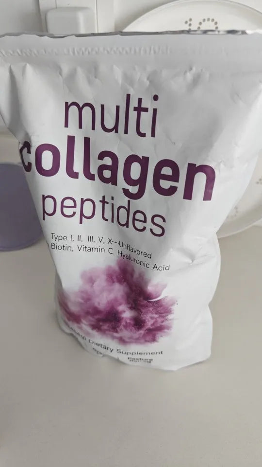 Bolsa de colágeno recibida por un comprador